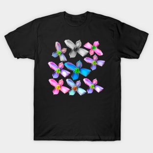 multi flowers T-Shirt